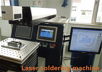 Laser stripping machine